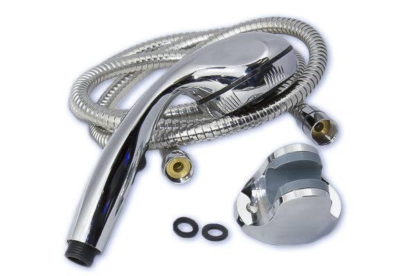 Eccotemp Chrome Shower Head And Stainless Steel Hose - Image 4