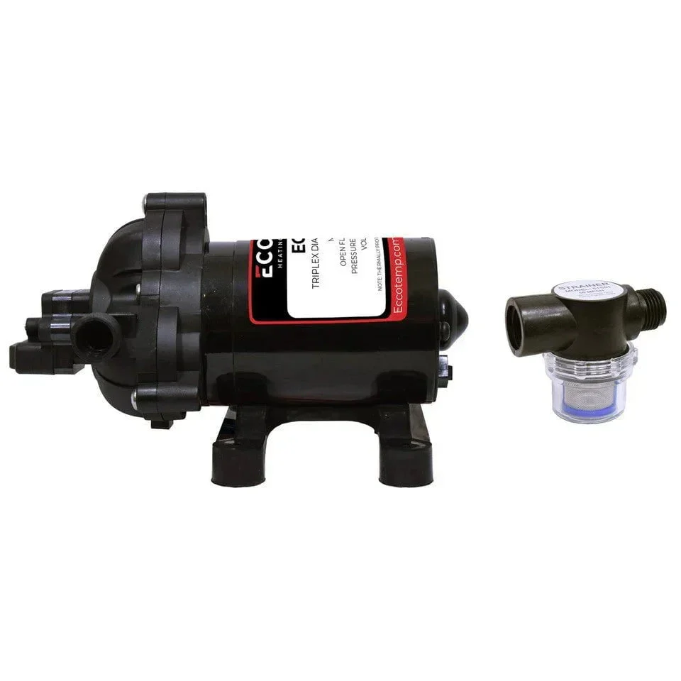 Eccotemp Eccoflo 12V Pump and Strainer - Image 4