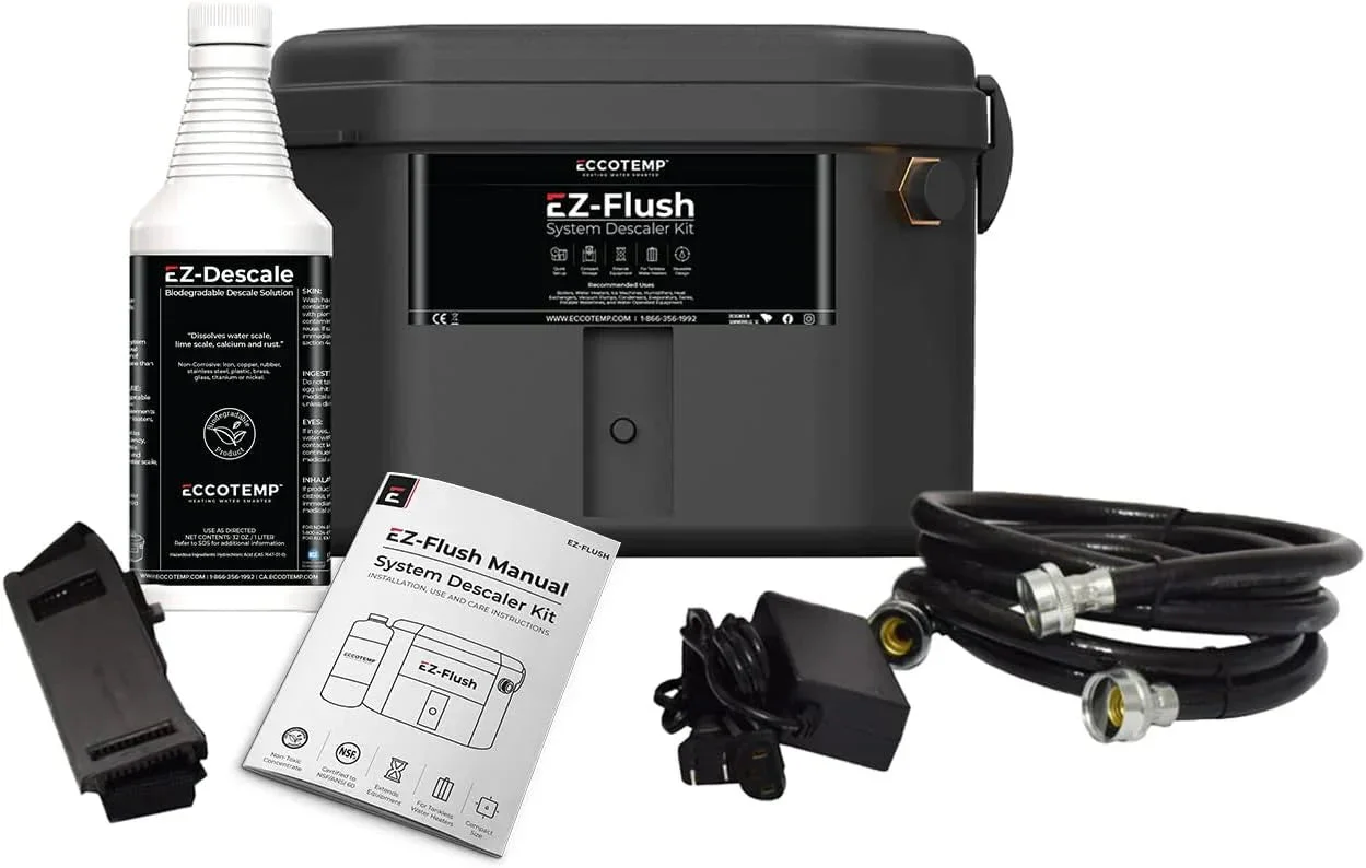 Eccotemp EZ-Flush System Descaler Kit with Pump and Solution - Image 6