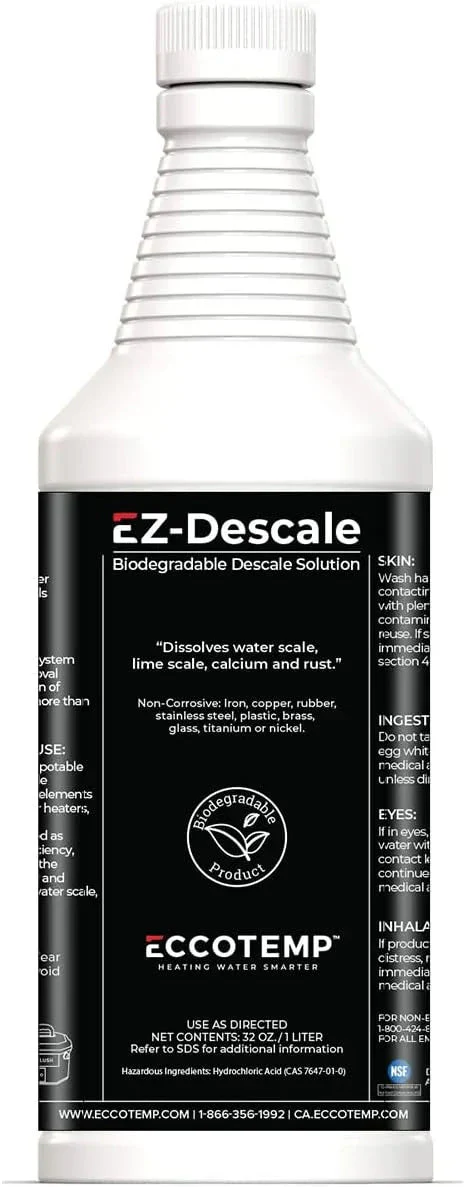 Eccotemp EZ-Flush System Descaler Kit with Pump and Solution - Image 8