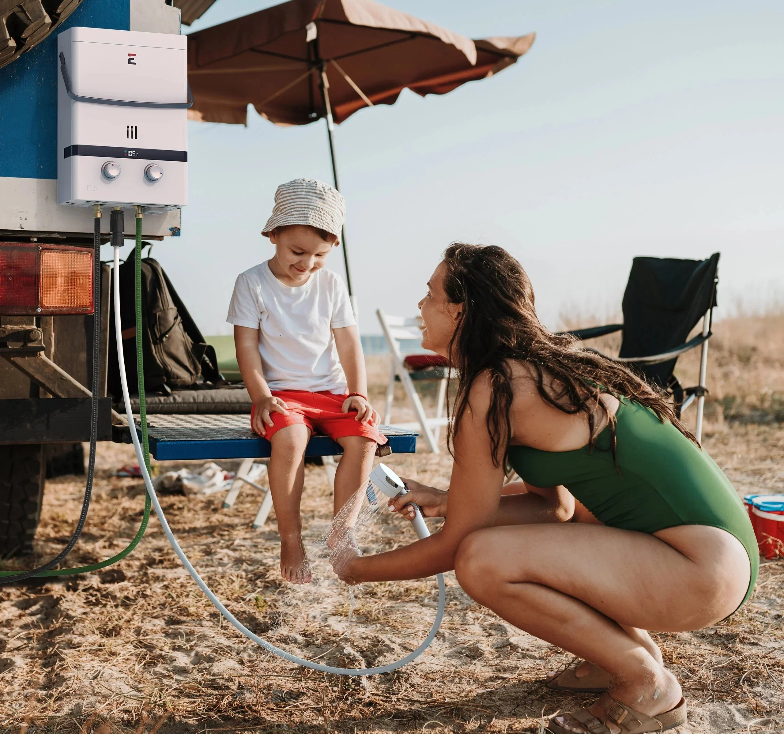 Eccotemp Luxé EL5 Portable Outdoor Tankless Water Heater - Image 17