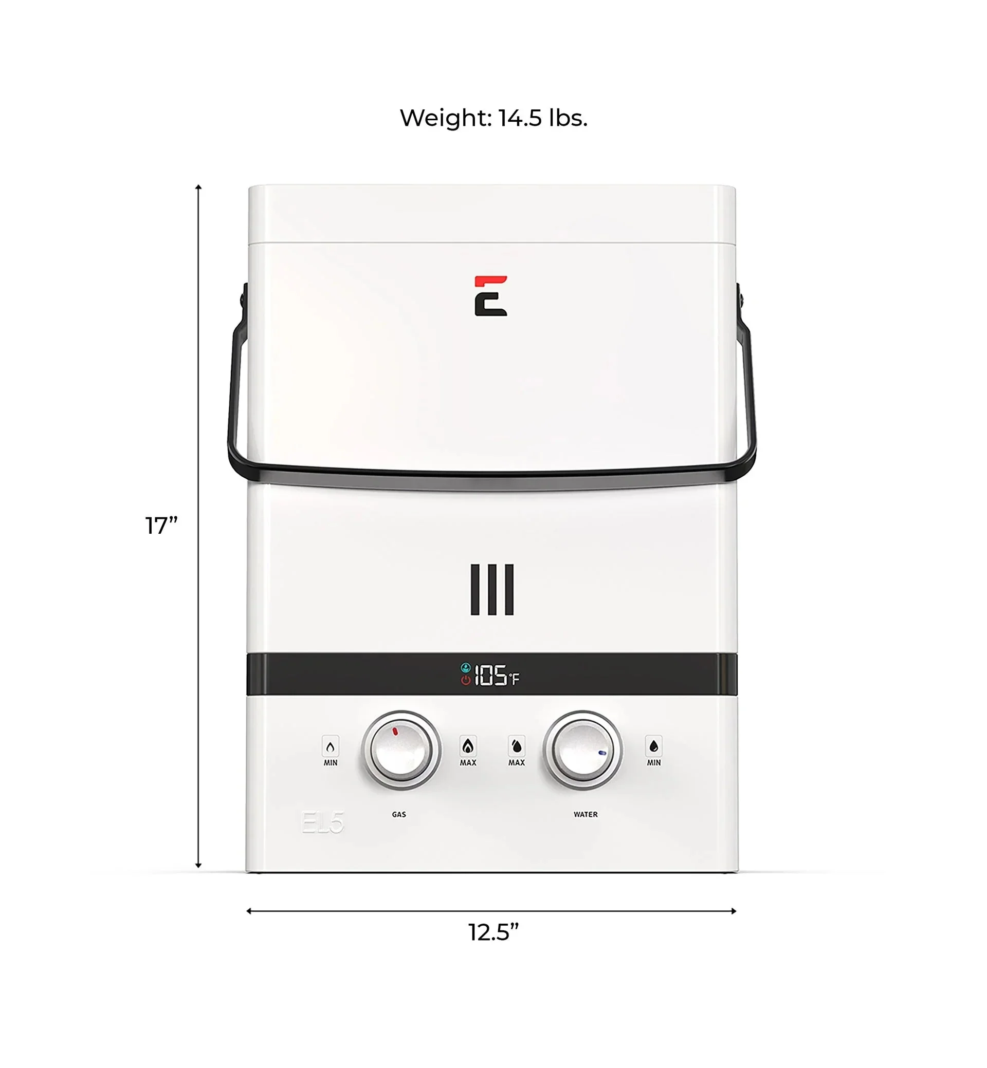 Eccotemp Luxé EL5 Portable Outdoor Tankless Water Heater - Image 7