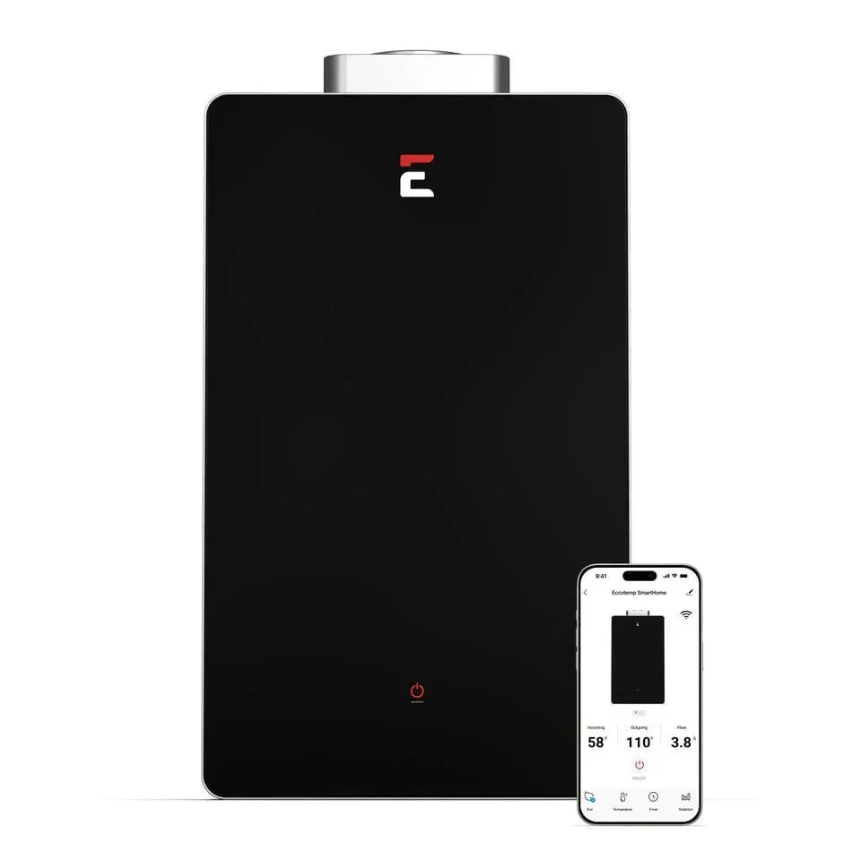 Eccotemp SmartHome 6.8 GPM Indoor Natural Gas Tankless Water Heater, SH22 Series