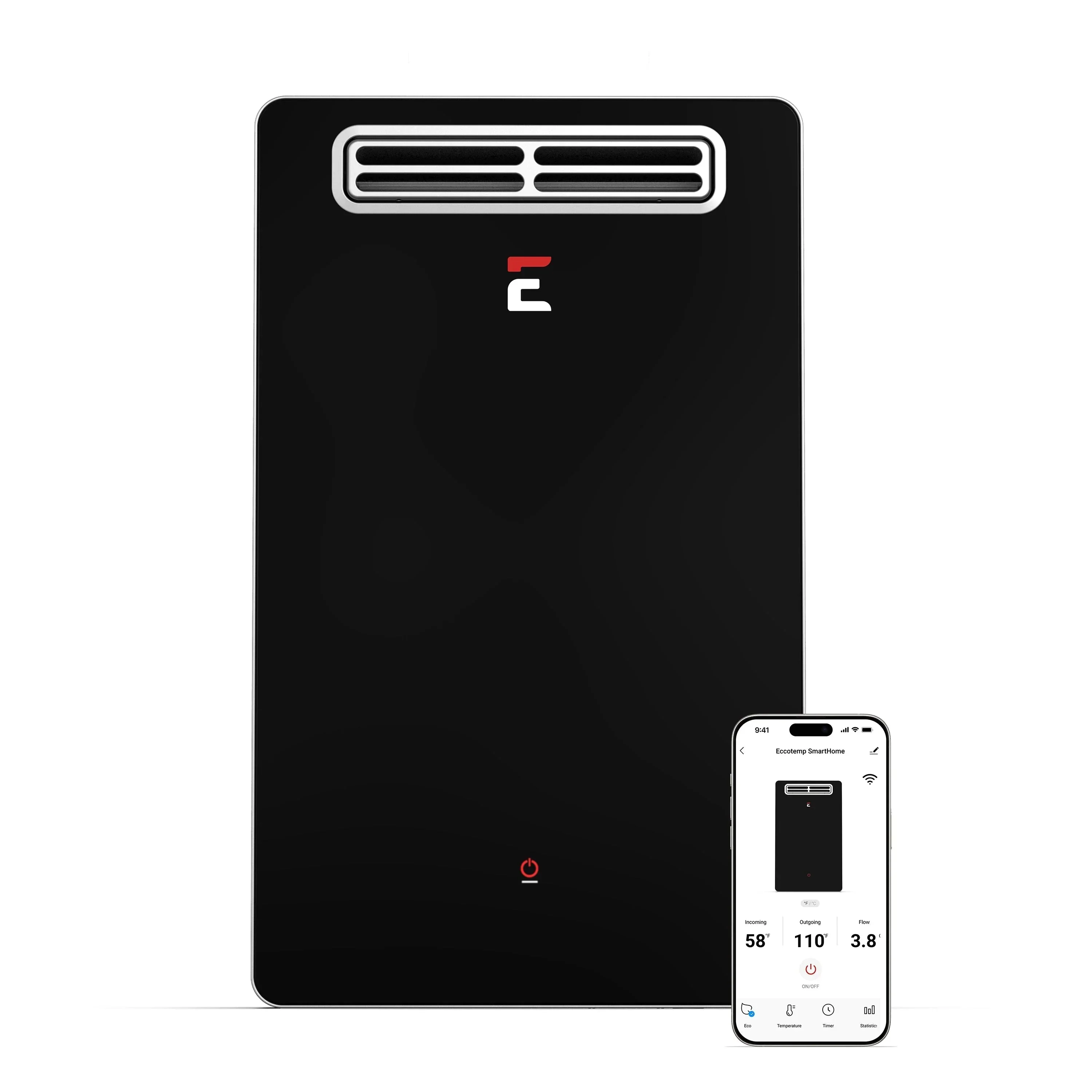 Eccotemp SmartHome 6.8 GPM Outdoor Liquid Propane Tankless Water Heater, SH22 Series - Image 2