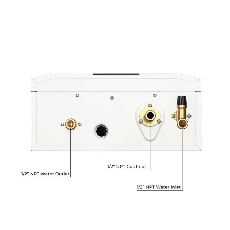 Eccotemp SmartHome Indoor 4.0 GPM Natural Gas Tankless Water Heater, SH12-A Series - Image 14