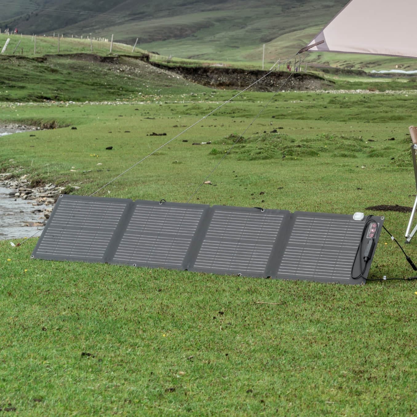 EcoFlow 110W Portable Solar Panel | Lightweight, Durable, & Waterproof Solar Panel with 23% Conversion Rate - Image 5