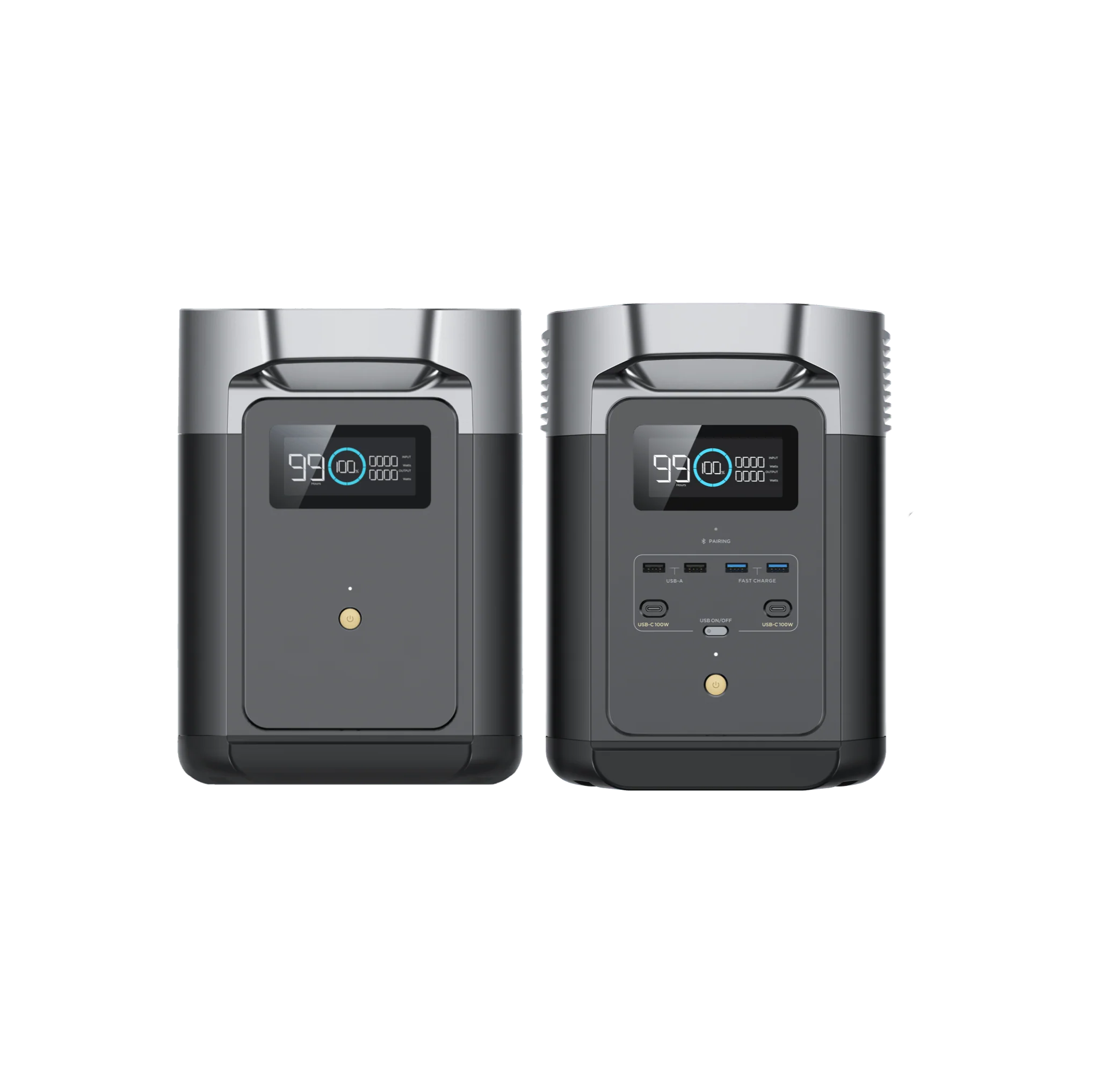 EcoFlow DELTA 2 + DELTA 2 Smart Extra Battery | 2048Wh Portable Power Station Expandable Backup Battery