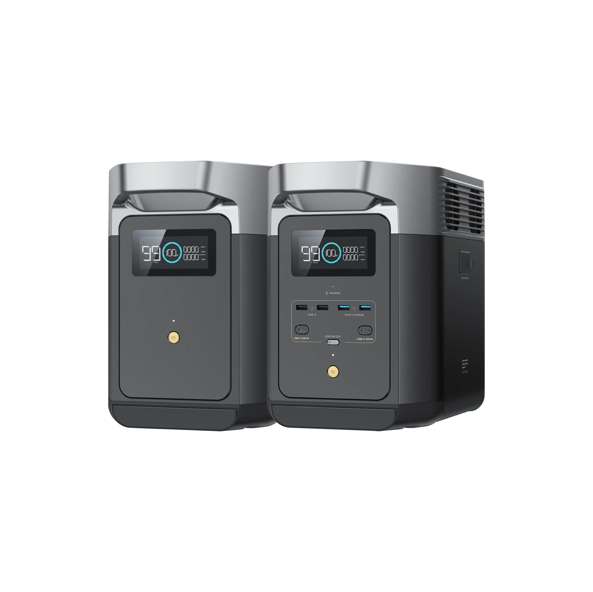 EcoFlow DELTA 2 + DELTA 2 Smart Extra Battery | 2048Wh Portable Power Station Expandable Backup Battery - Image 2