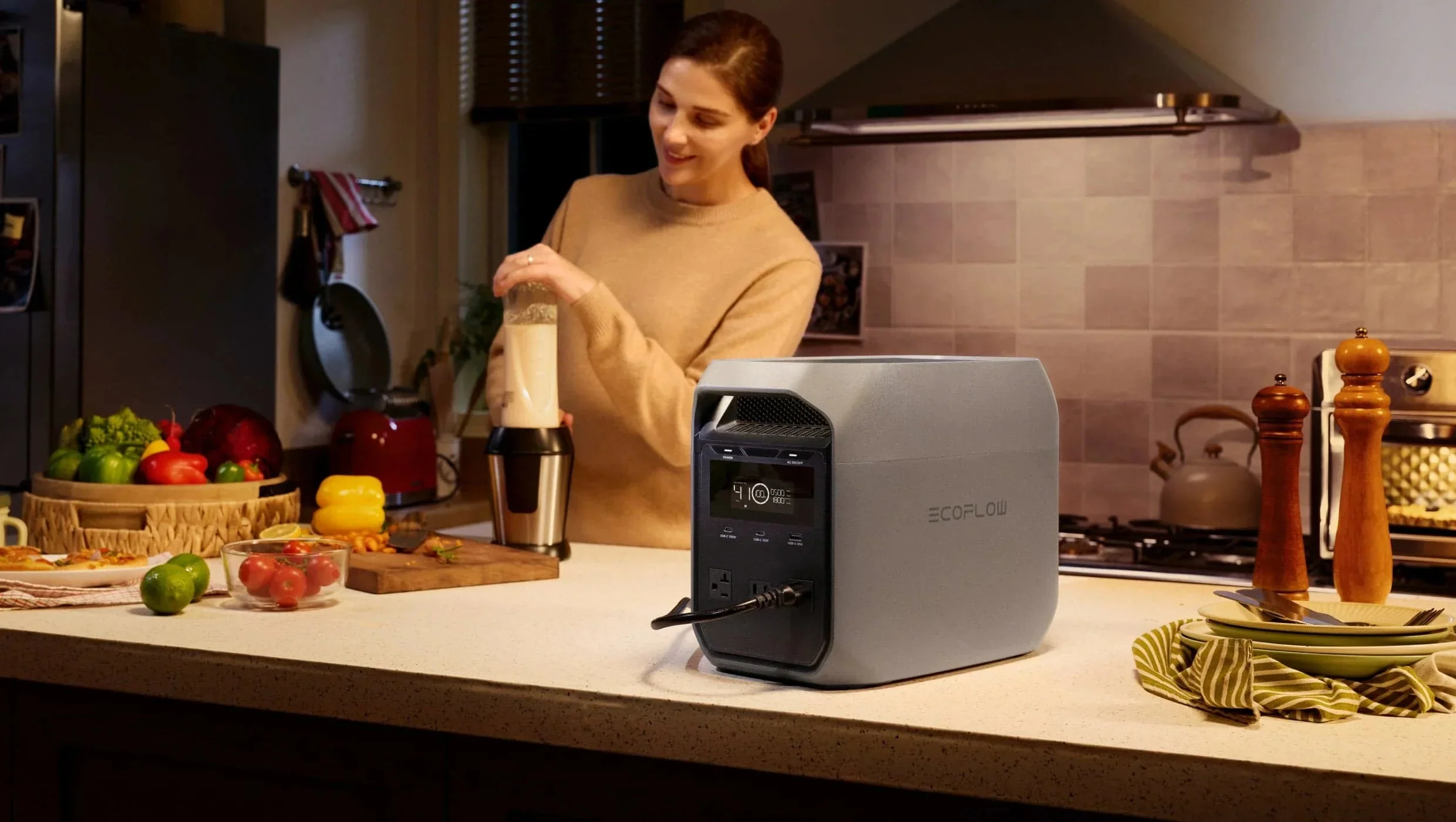 EcoFlow DELTA 3 Classic Portable Power Station (1024Wh) - Image 6
