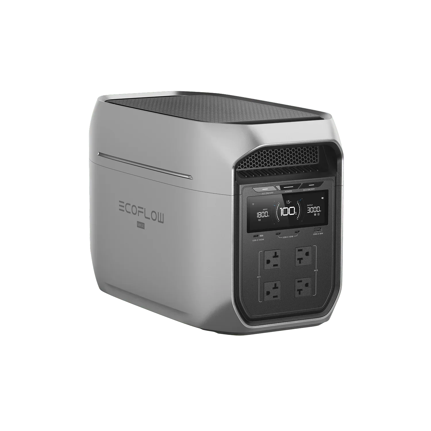 EcoFlow DELTA 3 Max Series Portable Power Station (2048Wh) - Image 9