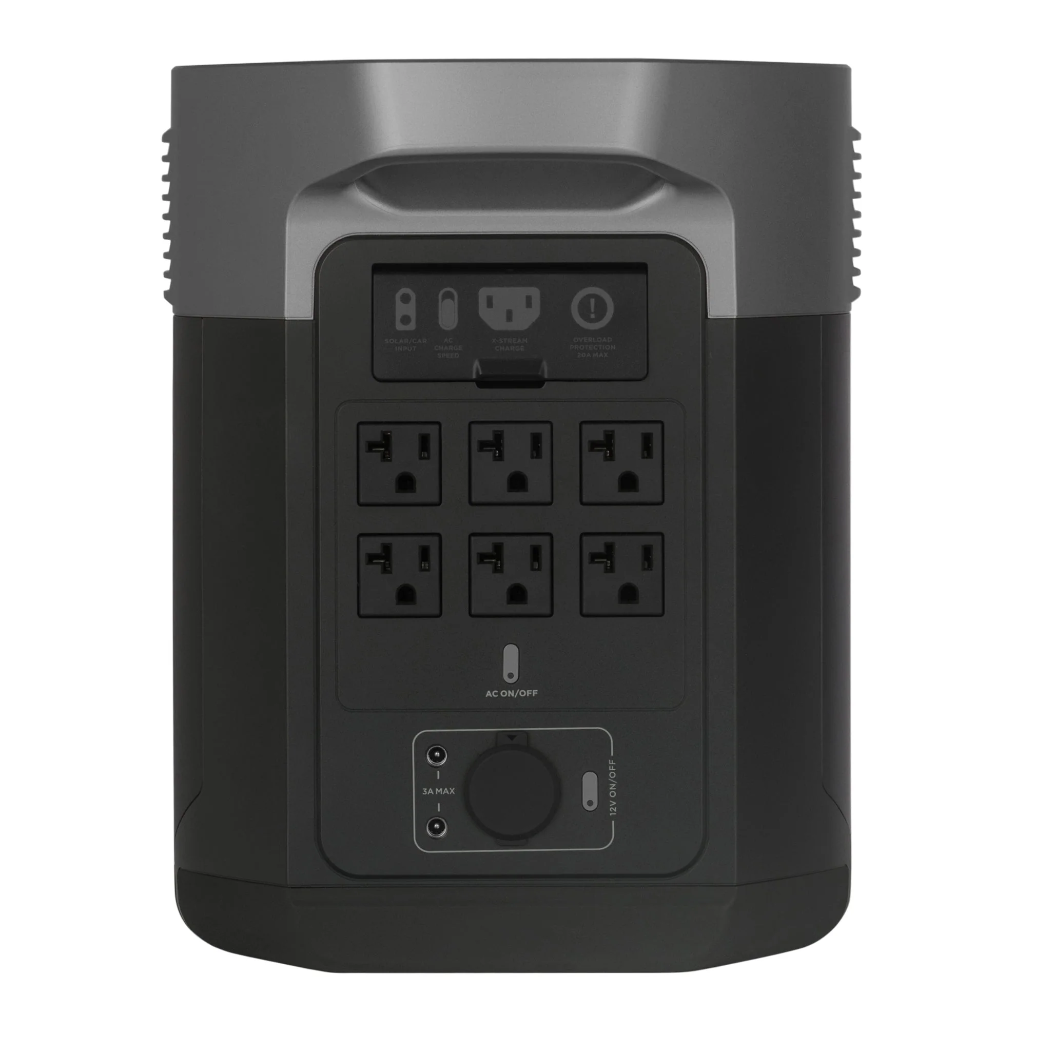EcoFlow DELTA Max 2 - 2400 Watt Solar Generator / 2016wh Lithium Storage / 1300w Solar Complete Offgrid Kit - Image 3