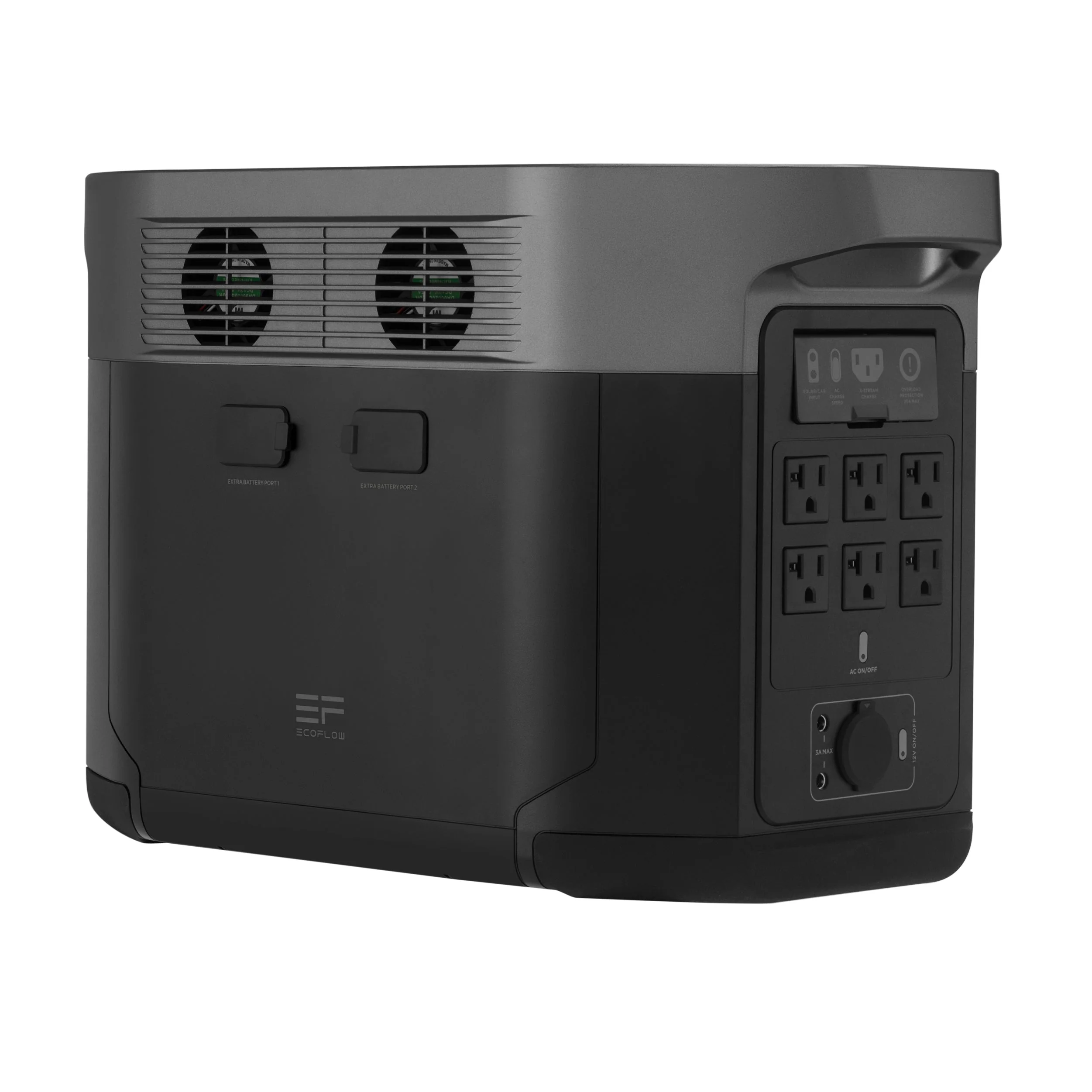 EcoFlow DELTA Max 2 - 2400 Watt Solar Generator / 2016wh Lithium Storage / 1300w Solar Complete Offgrid Kit - Image 4
