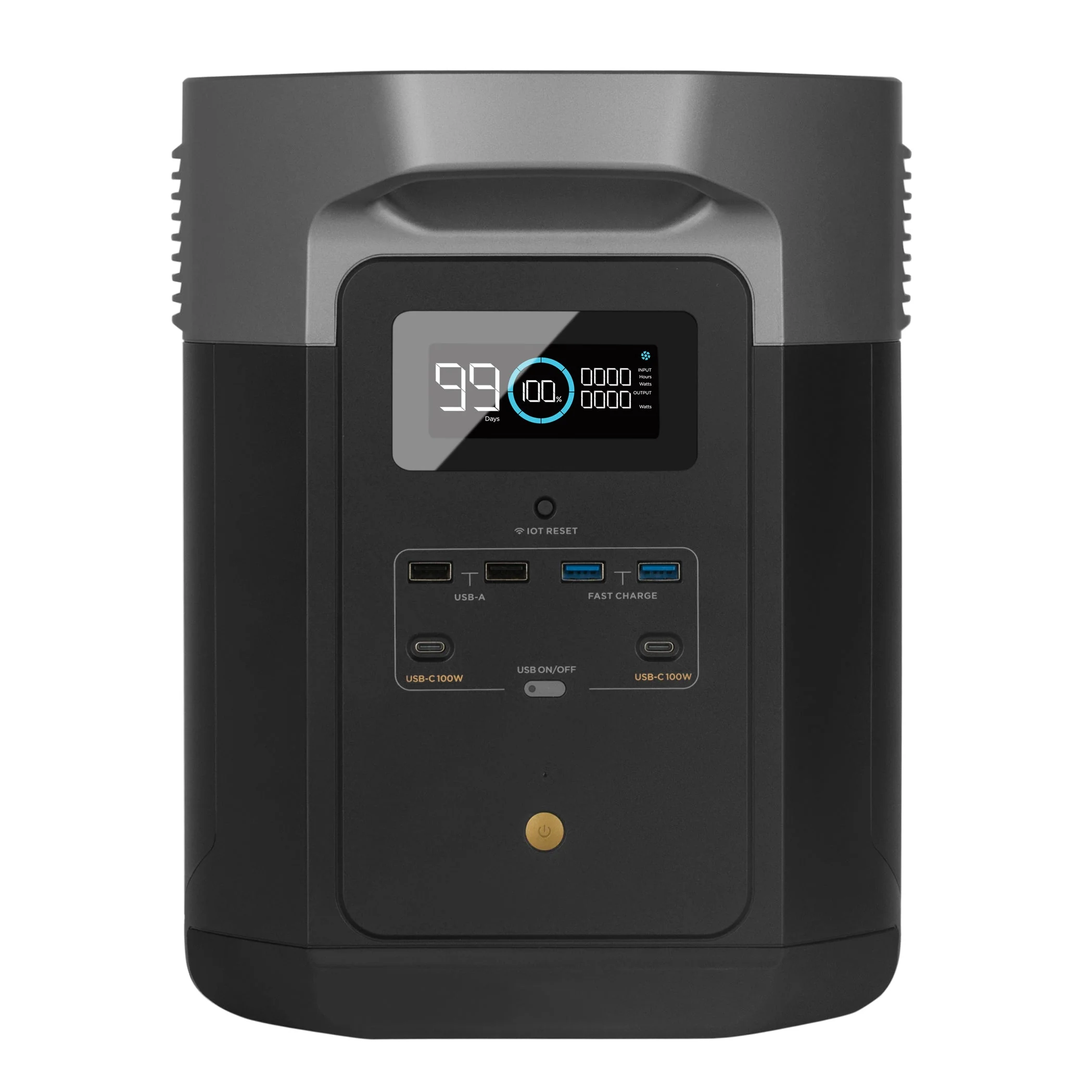 EcoFlow DELTA Max 2 - 2400 Watt Solar Generator / 2016wh Lithium Storage / 1300w Solar Complete Offgrid Kit - Image 5