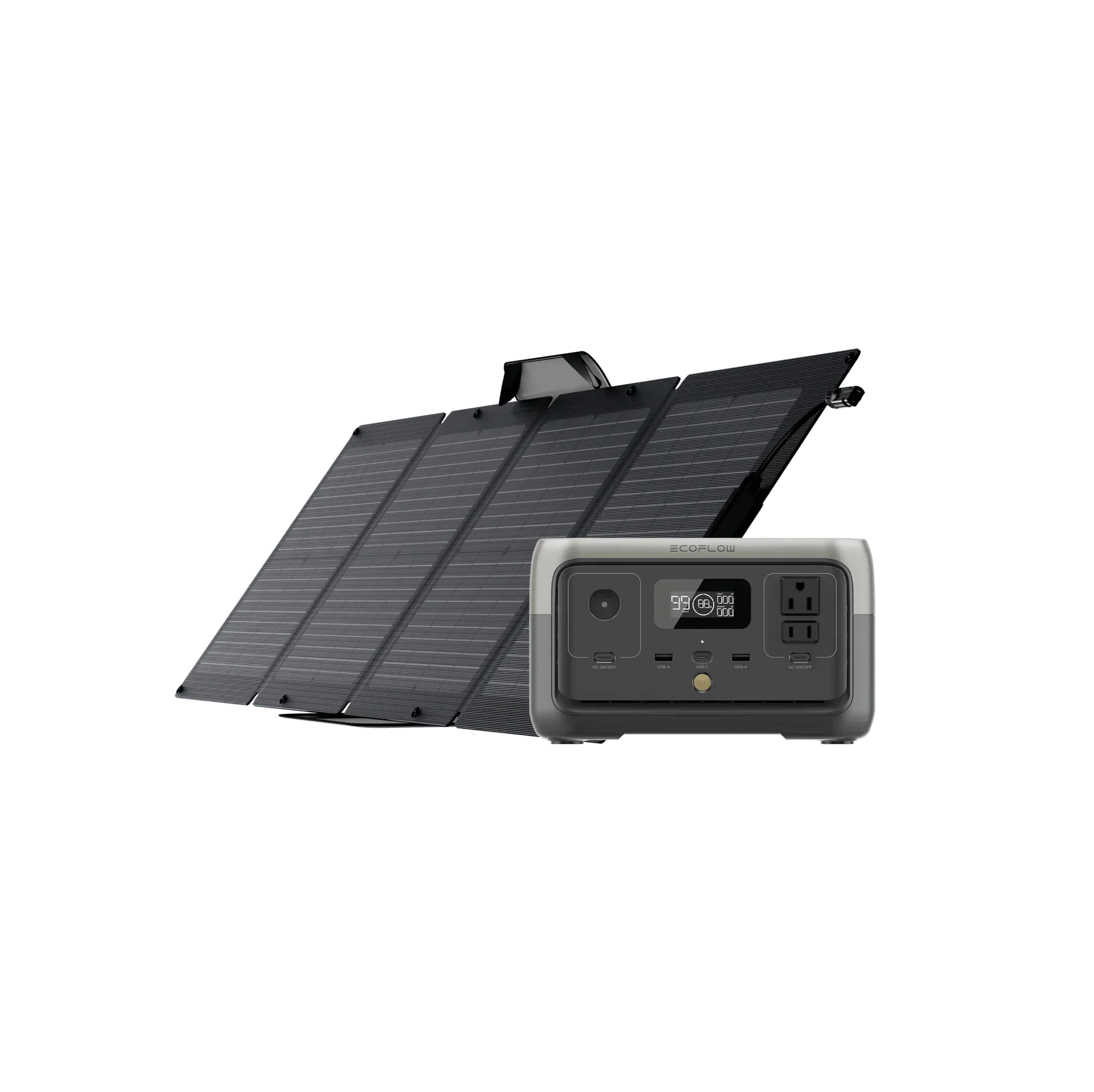 EcoFlow RIVER 2 + 1*110W Solar Panel - Image 2