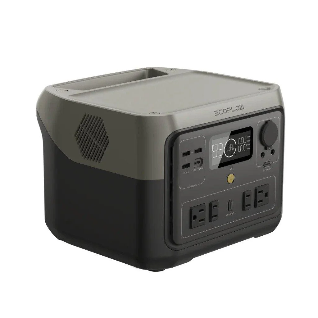 EcoFlow RIVER 2 Max Portable Power Station Solar Generator - Image 2
