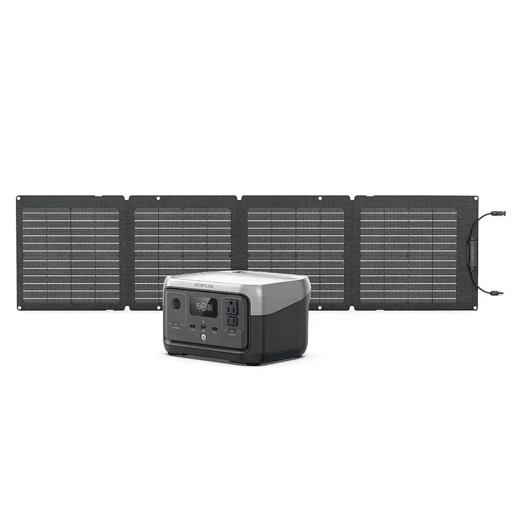 EcoFlow RIVER 2 Pro + 1*110W Portable Solar Panel - Image 2