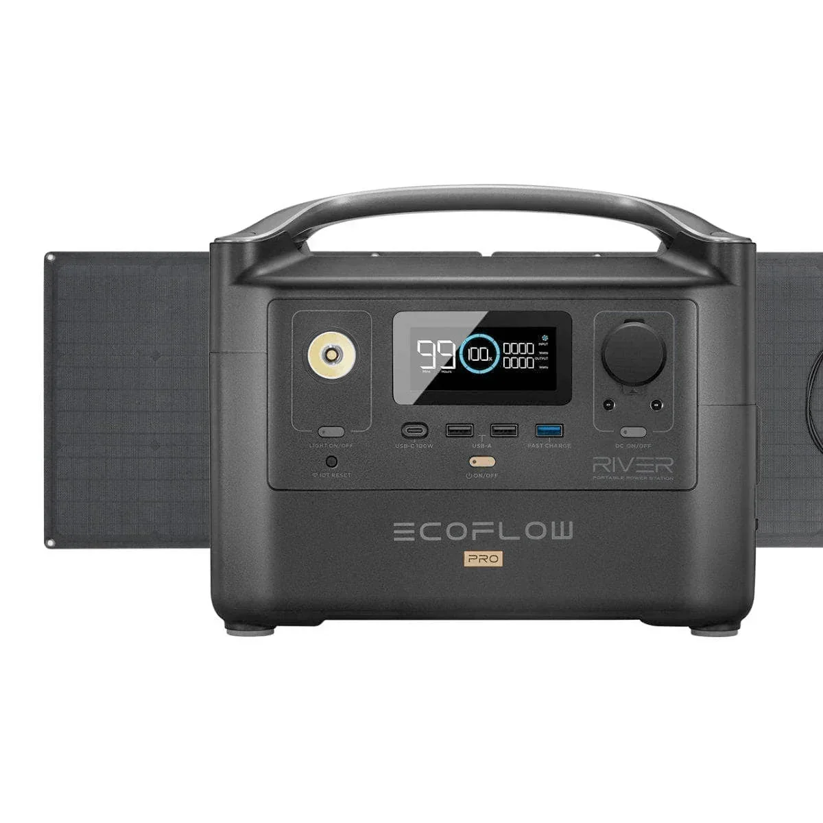 EcoFlow RIVER 2 Pro + 1*160W Portable Solar Panel - Image 2