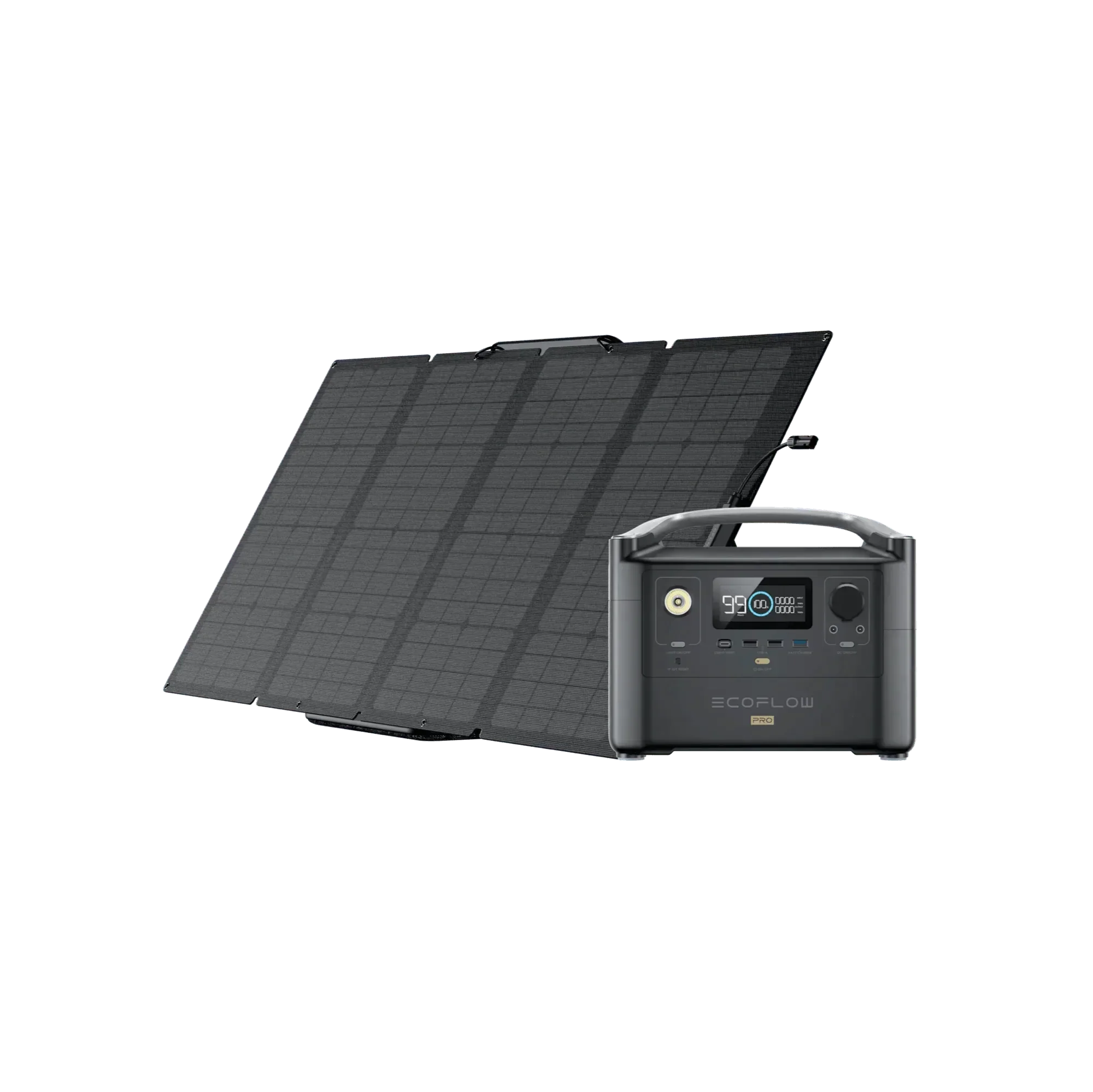EcoFlow RIVER 2 Pro + 1*160W Portable Solar Panel - Image 3
