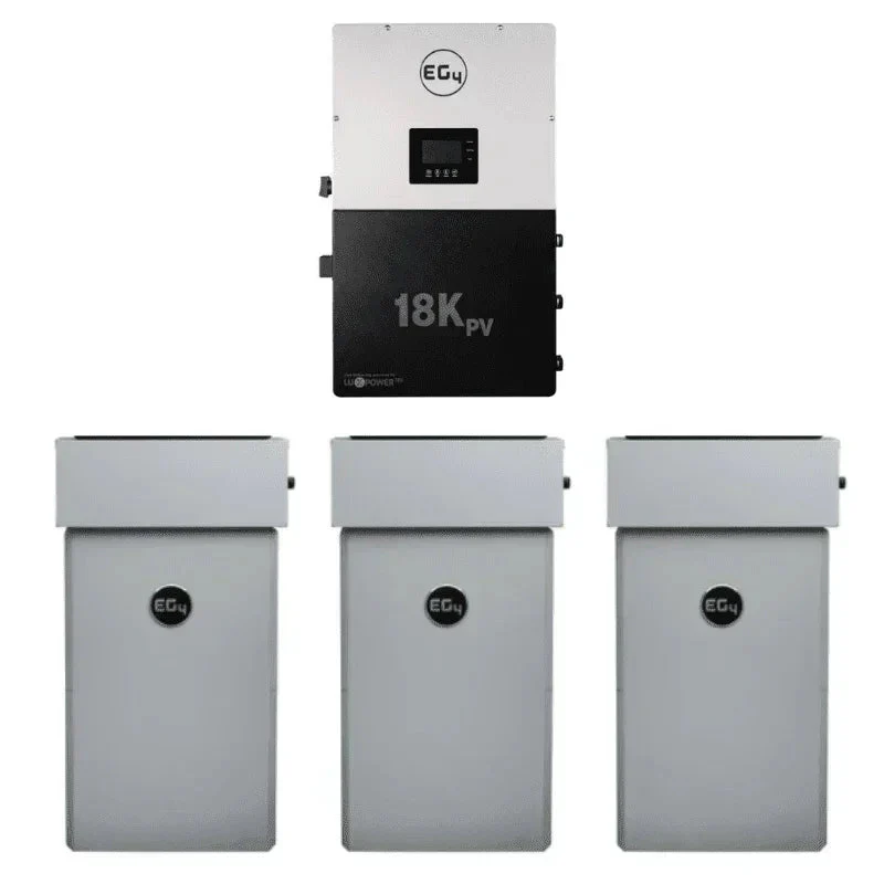 EG4 18K PowerPro ESS 14.3kWh - 28.6kWh Capacity | EG4-18Kpv & EG4-PowerPro WallMount Battery Bundle - Image 8