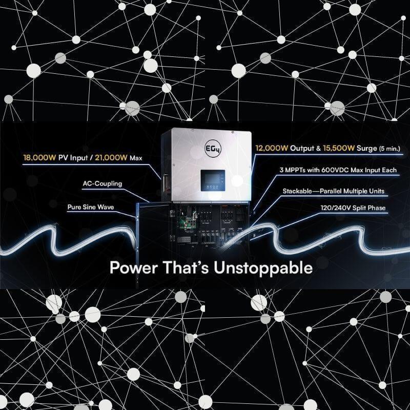 EG4 18k PV Hybrid Inverter 18000W PV Input EG4-18KPV-12LV - Image 10