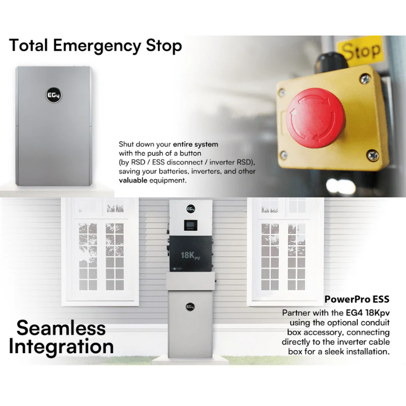 EG4 6K XP & EG4 PowerPro WallMount Battery Bundle (ESS) 14.3kWh Capacity | 10-Year Warranty - Image 4