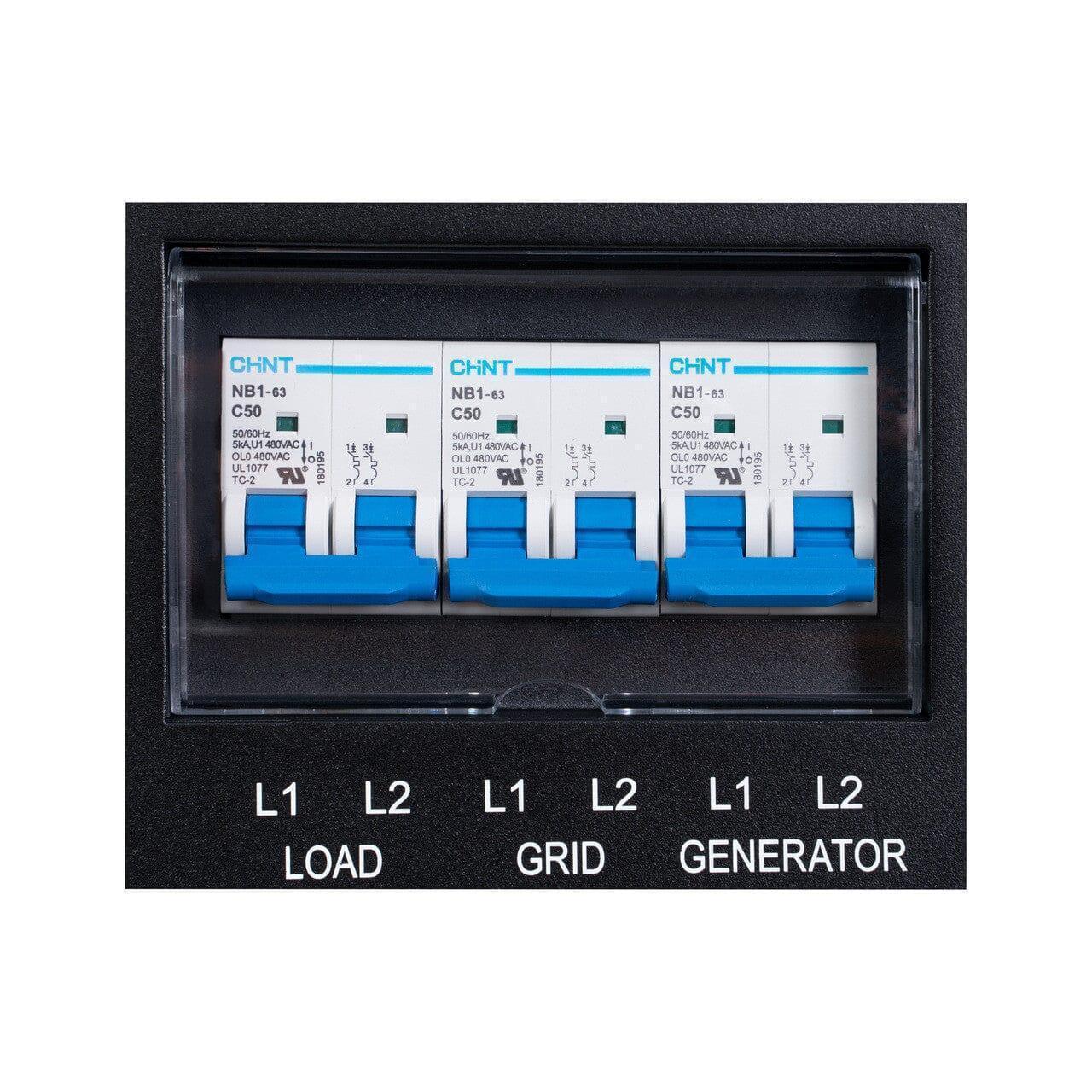EG4 6K XP Off-Grid Inverter 6,000W Output | 48V 120/240V Split Phase | All-In-One Solar Inverter - Image 8
