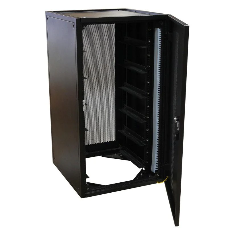 EG4 Enclosed 6 Slot Battery Rack [Pre-Assembled] | Wheels Included | Bus Bar Covers | Welded (Grey) - Image 2