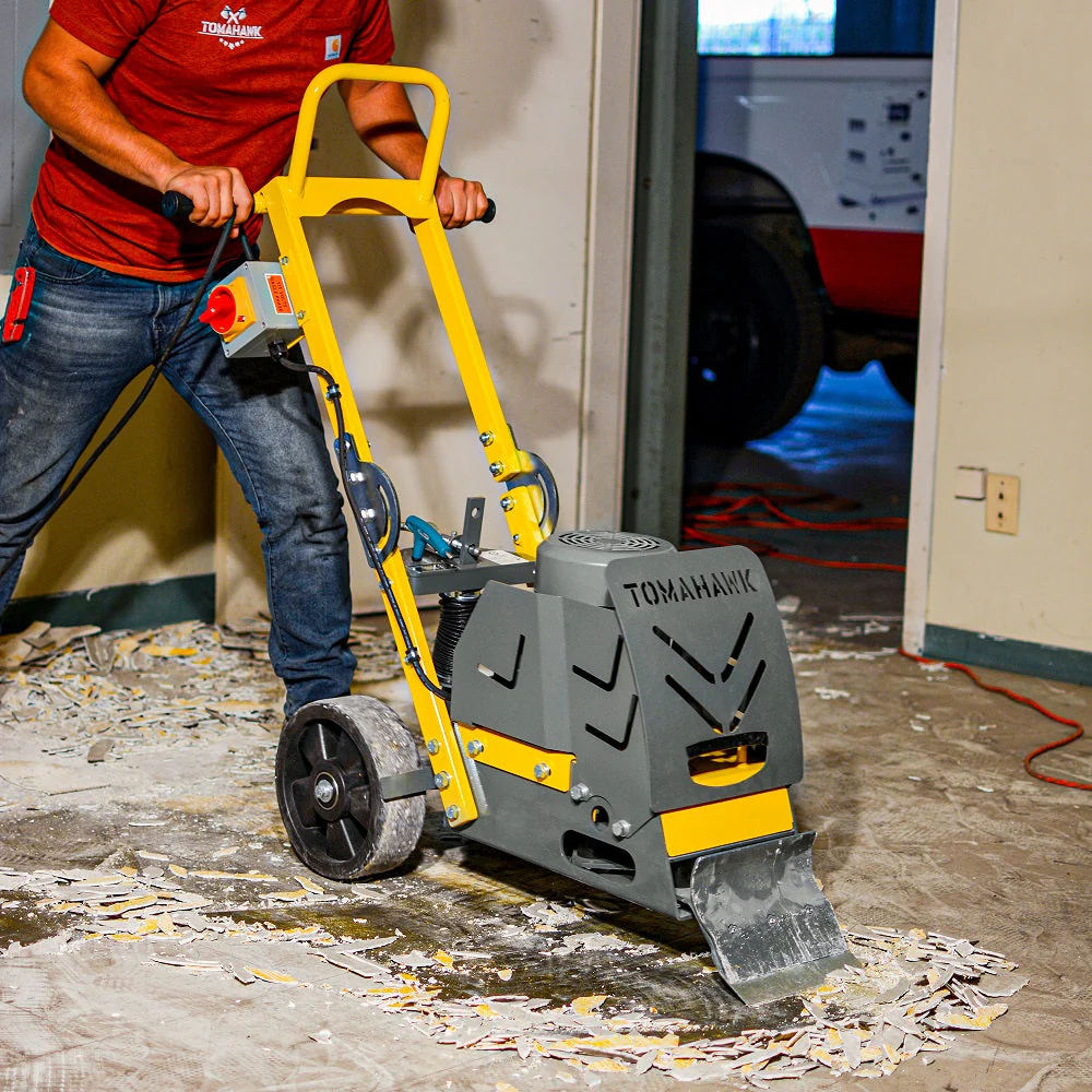 Electric Floor Scraper Vinyl Stripper Carpet Wood Floor Remover - Image 2