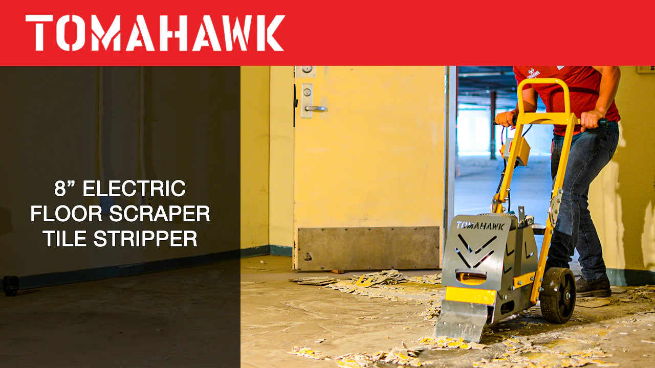 Electric Floor Scraper Vinyl Stripper Carpet Wood Floor Remover - Image 3