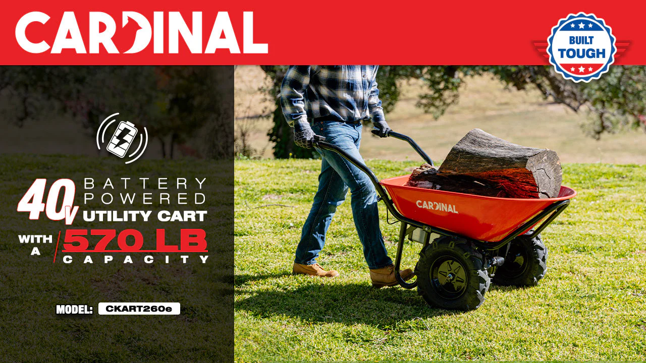 Electric Utility Cart 40V Battery-Powered Wheelbarrow 570-lb. Bucket Capacity - Image 3