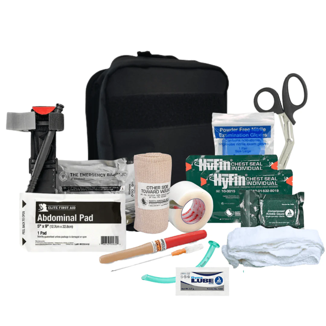 Enhanced IFAK – Pro Trauma Kit w/Tourniquet & Chest Seals - Image 7