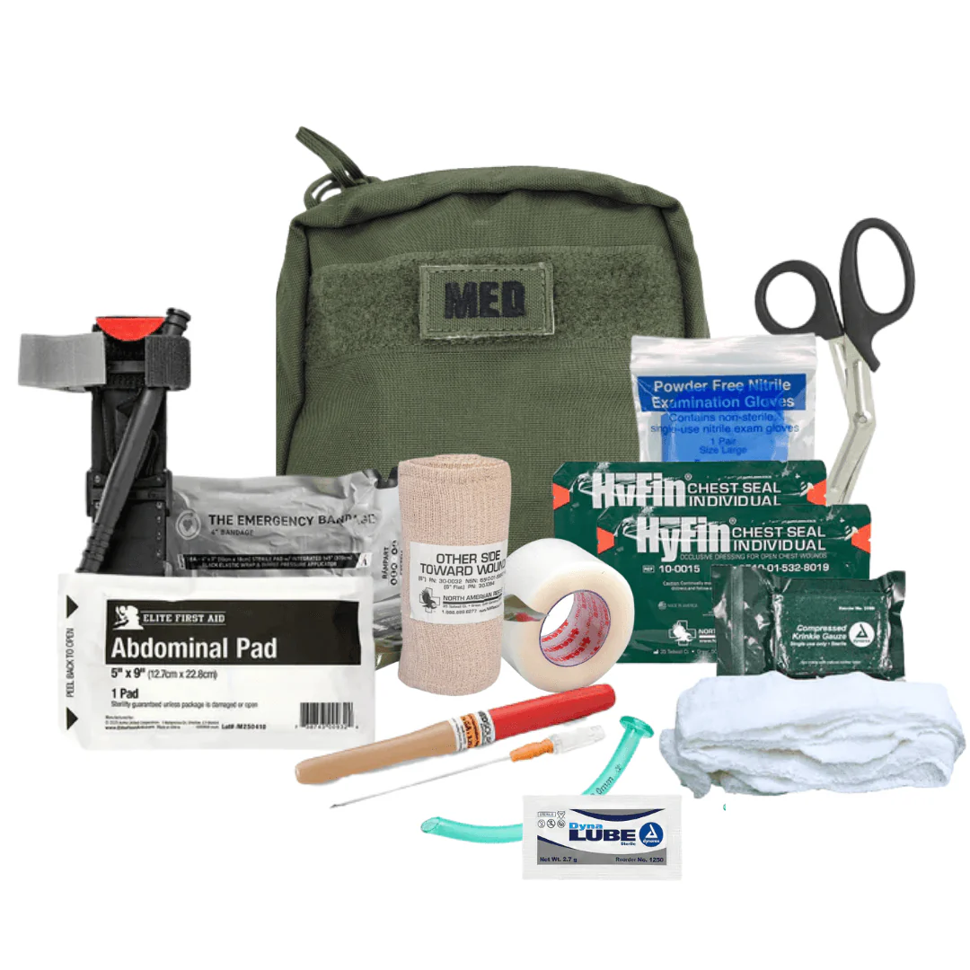 Enhanced IFAK – Pro Trauma Kit w/Tourniquet & Chest Seals - Image 9