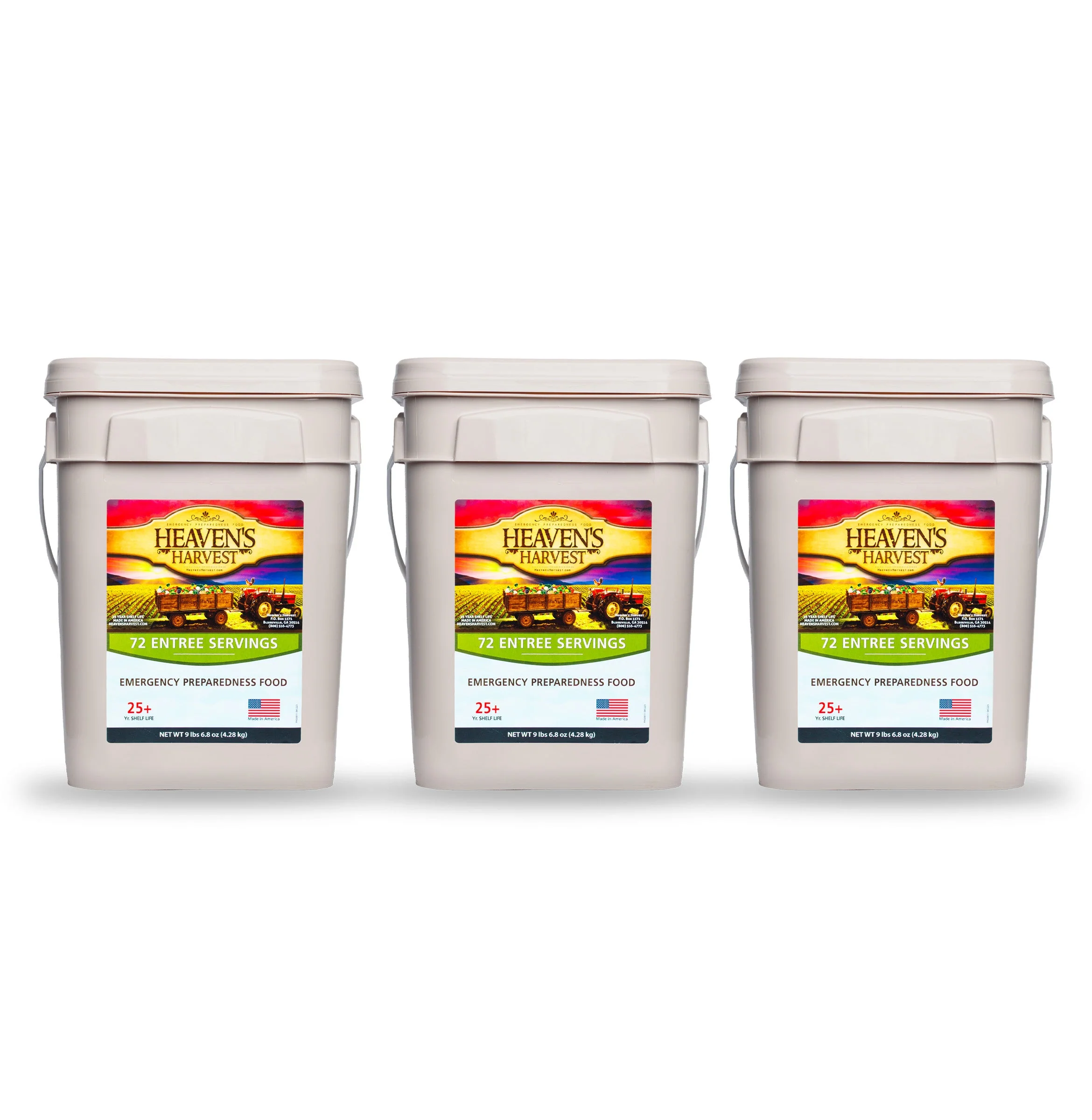 Entree Bucket - 1 Person 1 Month - 72 Servings - Emergency Survival Food Kit - Image 16