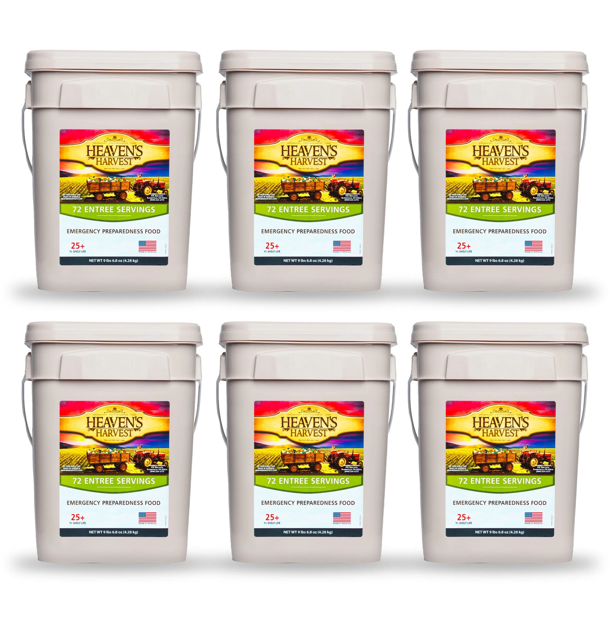 Entree Bucket - 1 Person 1 Month - 72 Servings - Emergency Survival Food Kit - Image 17