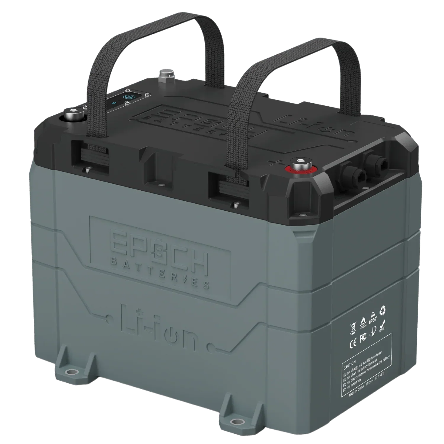 Epoch Batteries 24V 100Ah LiFePO4 Lithium Battery - Bluetooth, Heating, Waterproof - Image 8