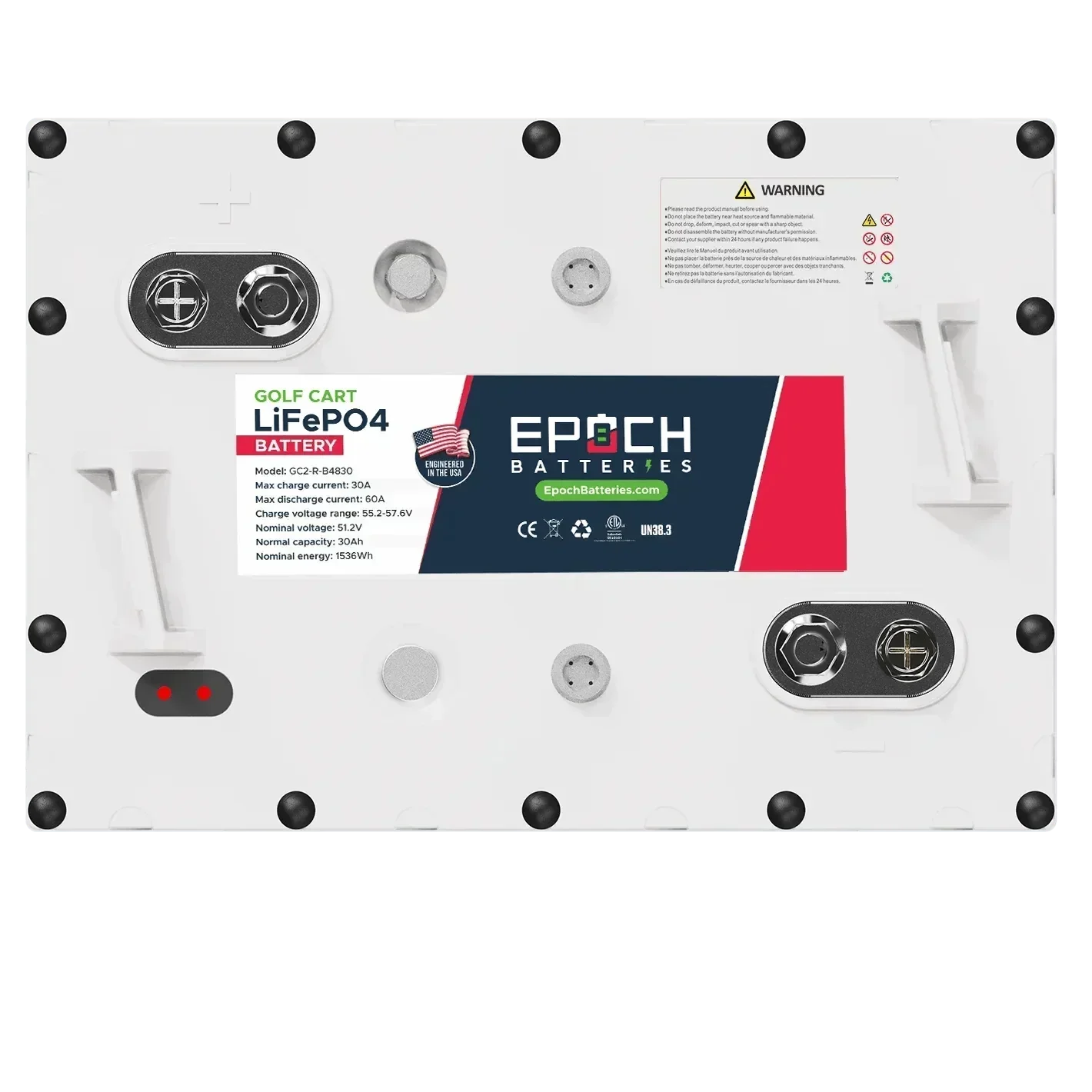 Epoch Batteries 48V 30Ah Ryobi Electric Lawn Motor - Replacement Lithium Battery Kit | UL Certified - Image 6