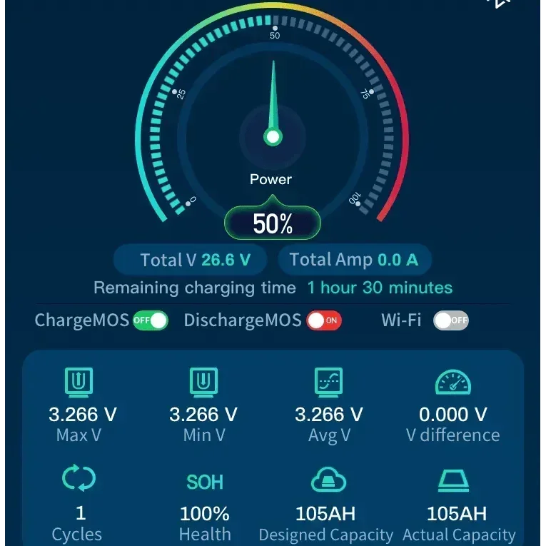 Epoch Batteries 48V 50Ah LiFePO4 Lithium Battery - Bluetooth, Heating, Waterproof - Image 4