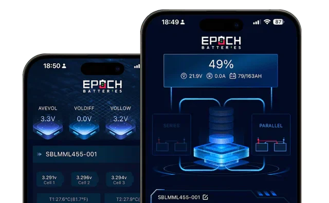Epoch Battery 12V 460Ah V2 Elite Series - Heated & Bluetooth & Victron Comms LiFePO4 Battery - Image 4