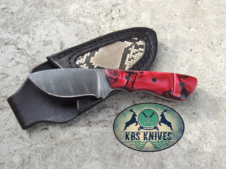 Epoxy Resin Handle EDC Skinning Knife - Image 2