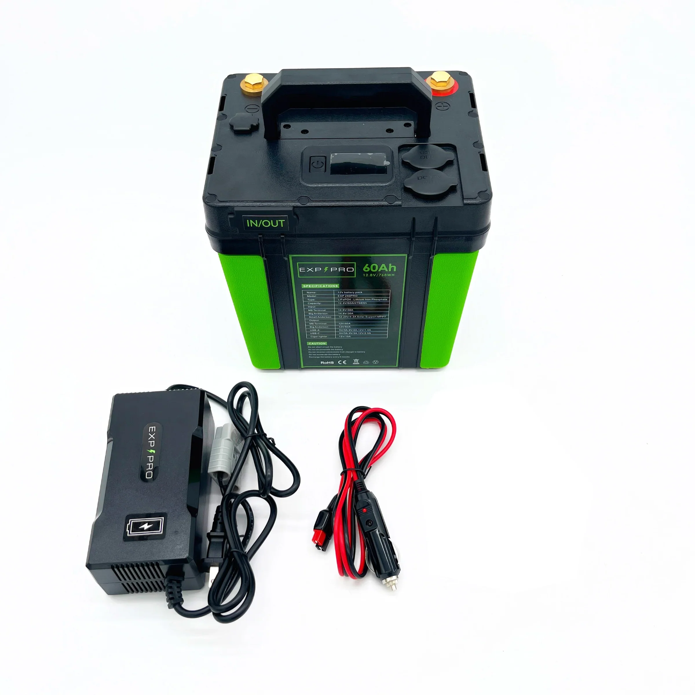 EXP240PRO 786 Wh CPAP Battery + 100 Watt Solar Panel Bundle - Image 12