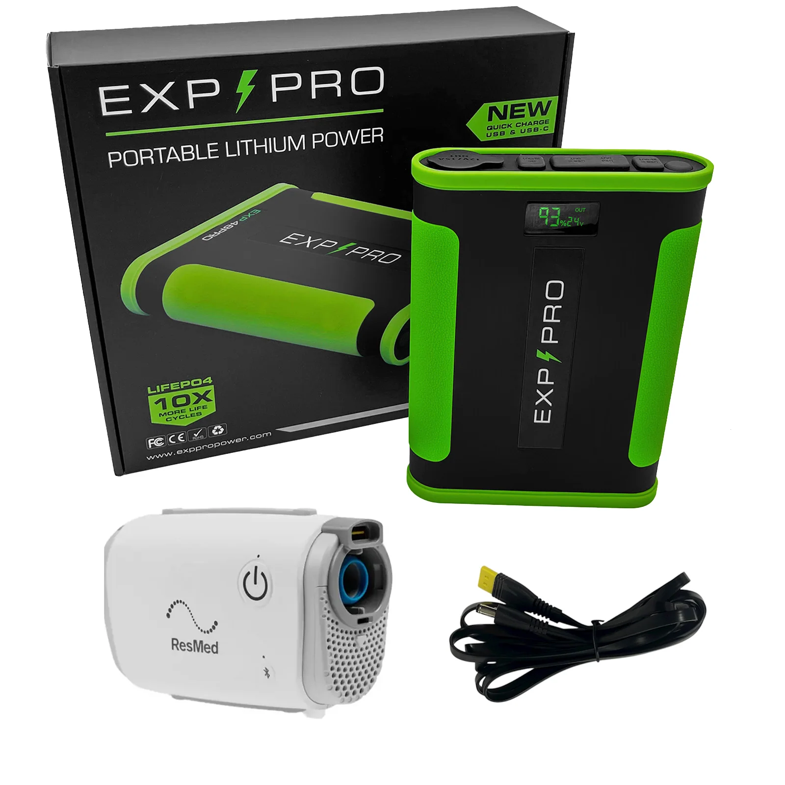 EXP48PRO APEX Battery (CPAP DC Cord Included) - Image 10