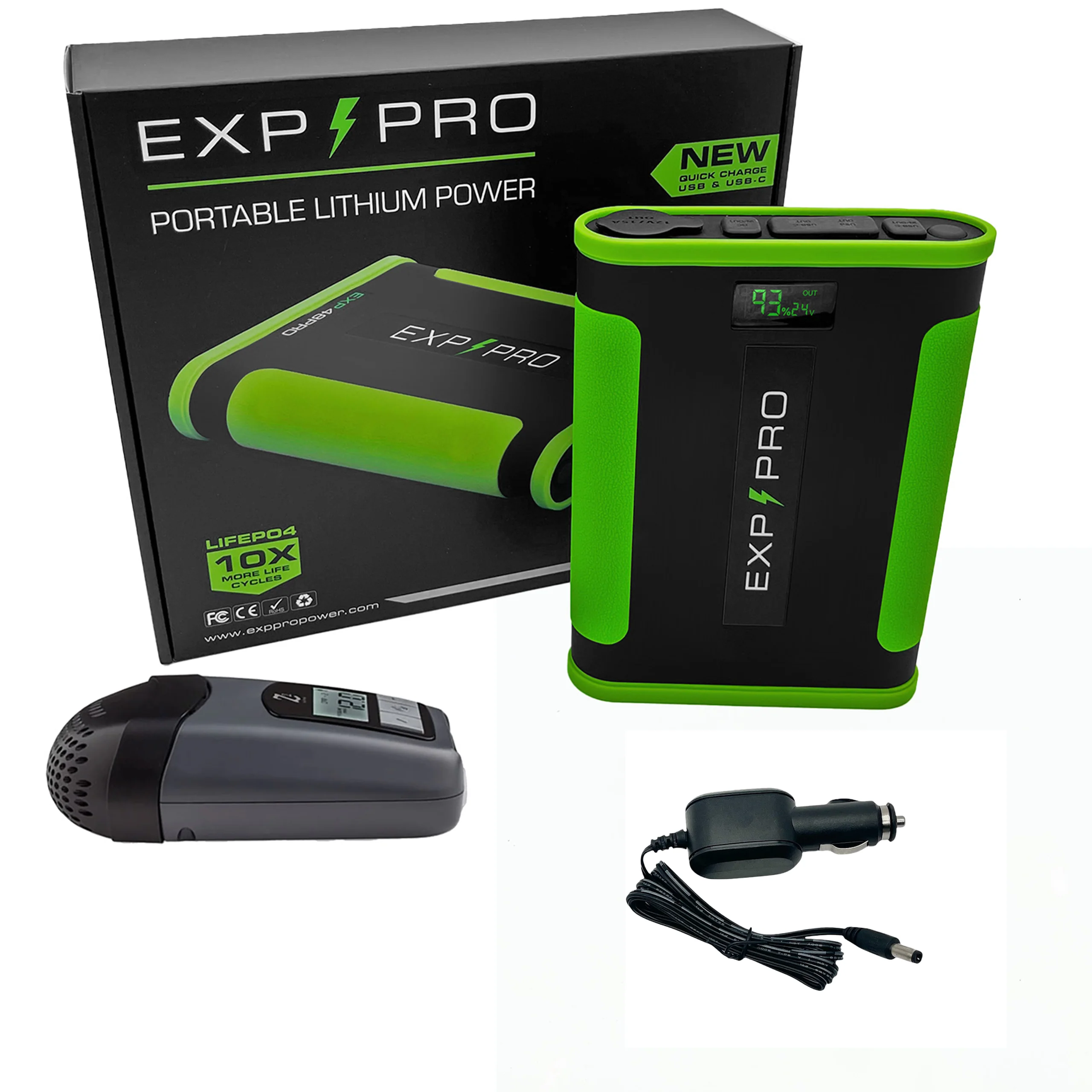 EXP48PRO APEX Battery (CPAP DC Cord Included) - Image 19