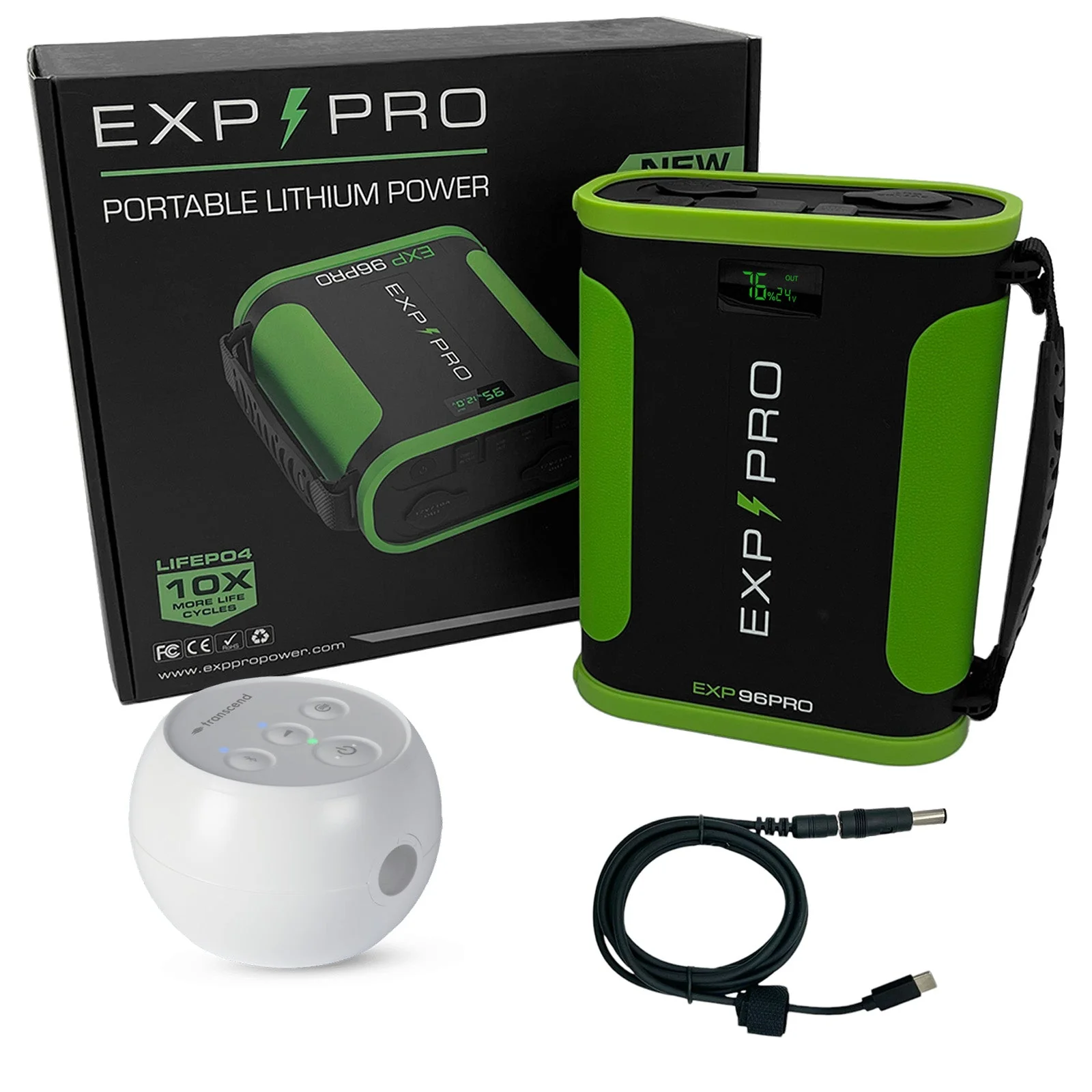 EXP96PRO APEX Battery (CPAP DC Cord Included) - Image 14