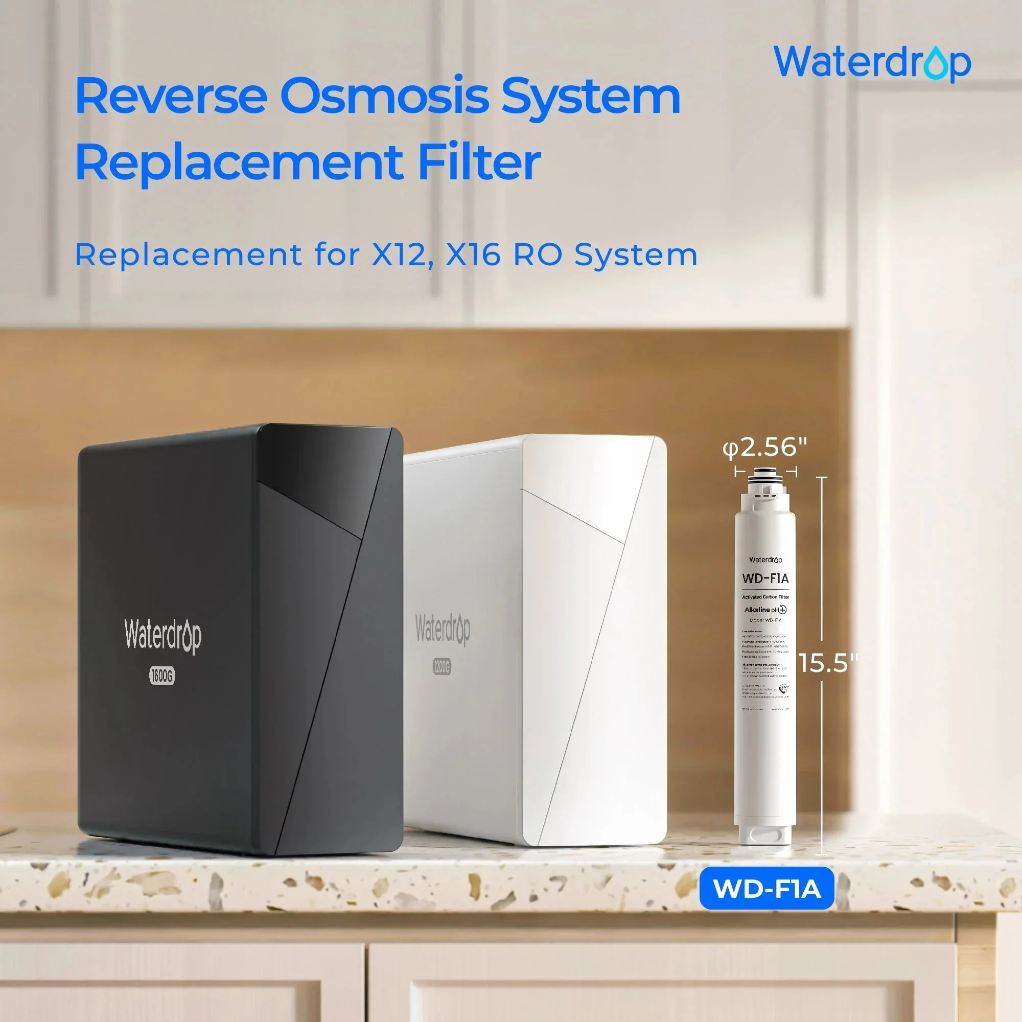 F1A Filter for Waterdrop X Series Reverse Osmosis System - Image 2