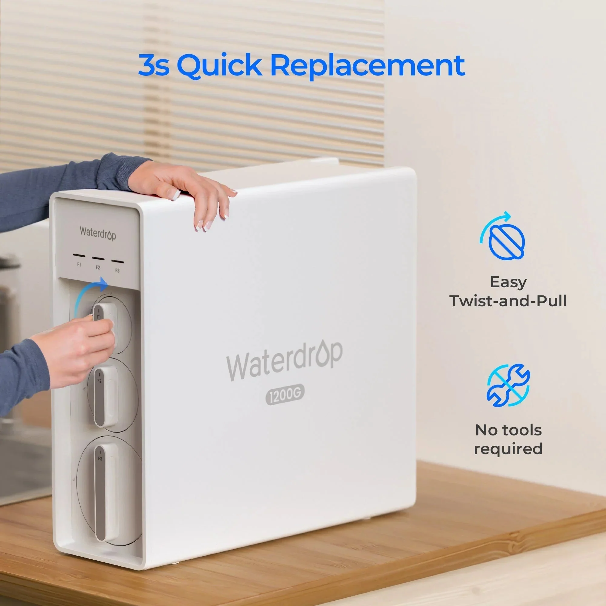 F1A Filter for Waterdrop X Series Reverse Osmosis System - Image 6