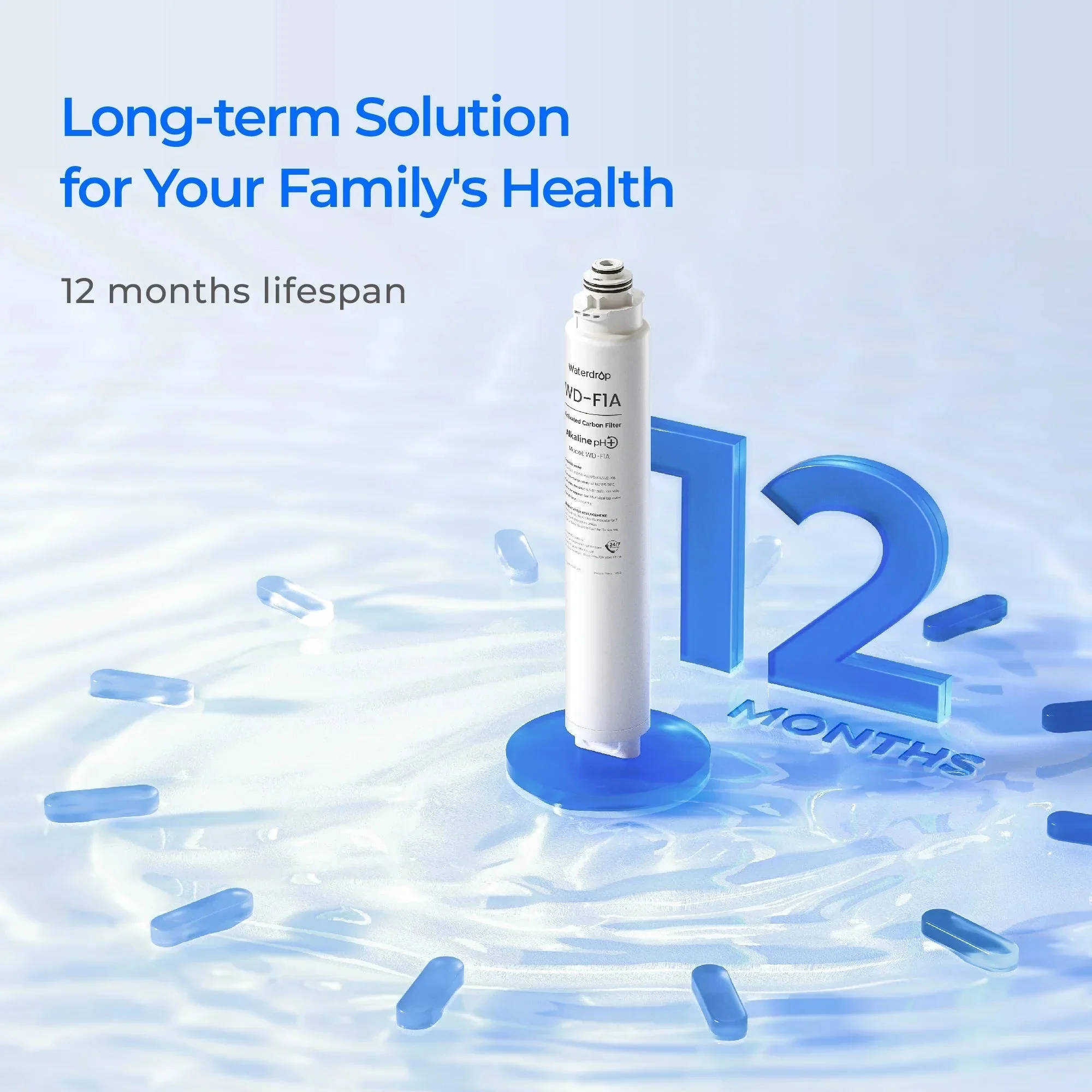 F1A Filter for Waterdrop X Series Reverse Osmosis System - Image 7