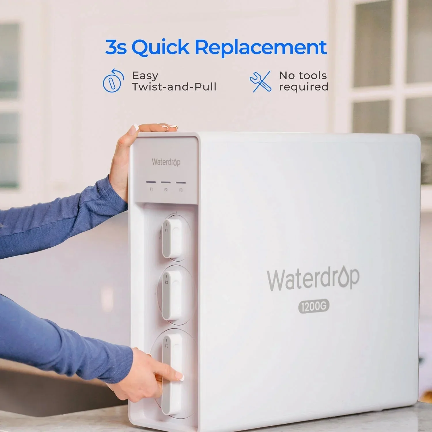 F3 Filter for Waterdrop X12 Reverse Osmosis System | 1200 GPD - Image 4