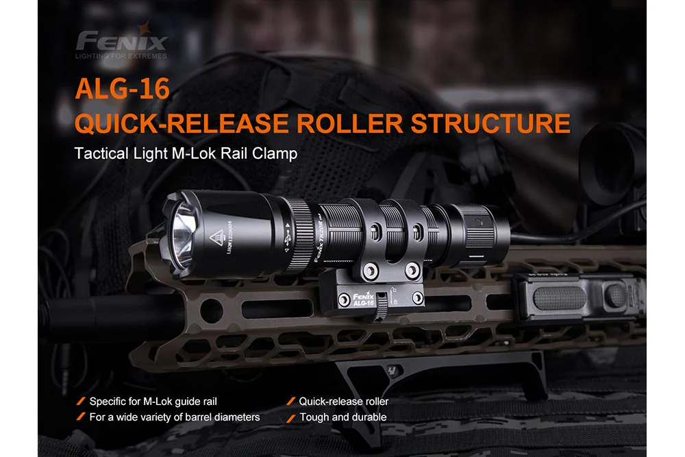 Fenix ALG-16 Tactical Light M-Lok Rail Mount - Image 2