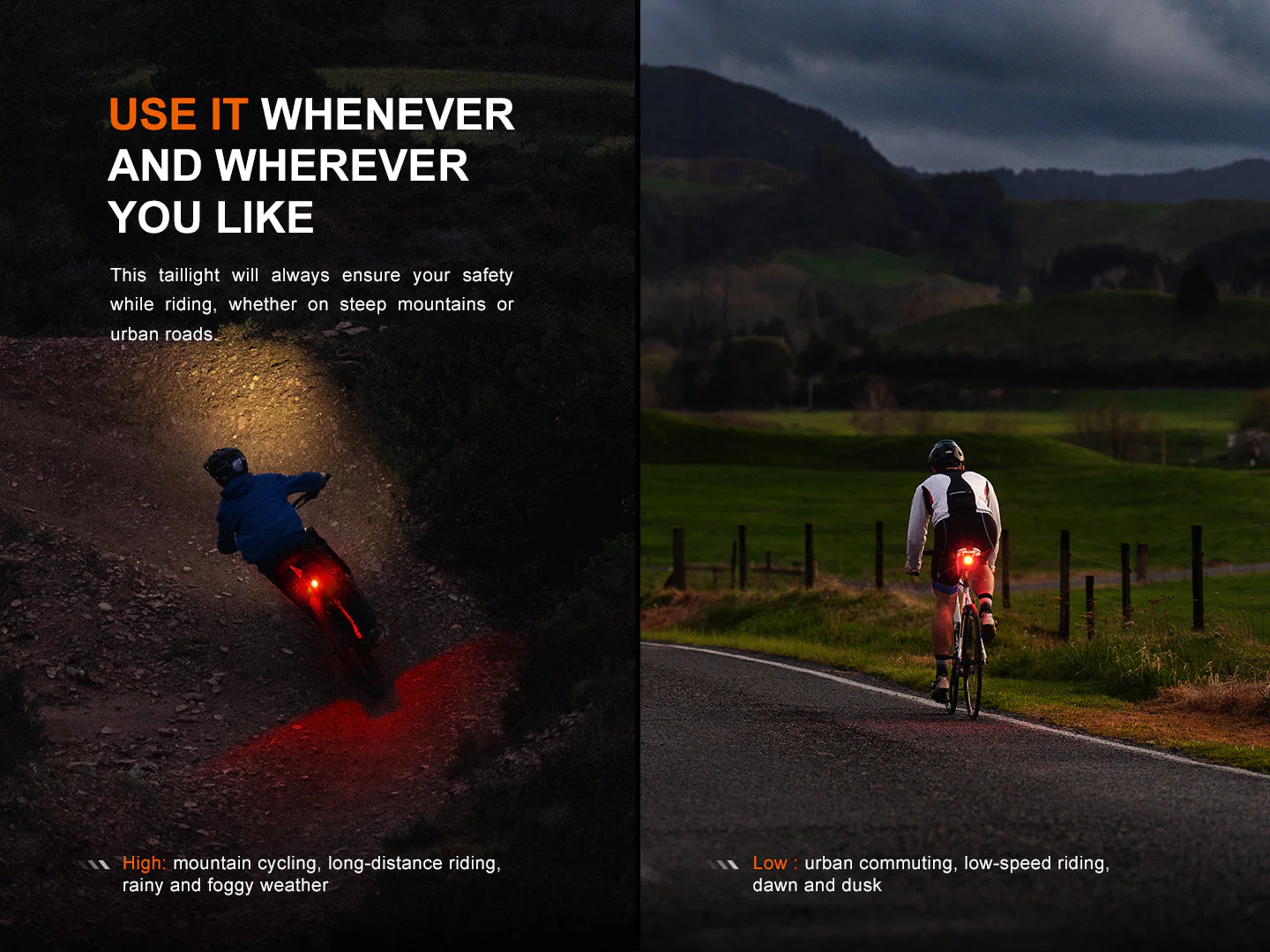 Fenix BC06R Smart-Brake Bicycle Taillight - Image 9