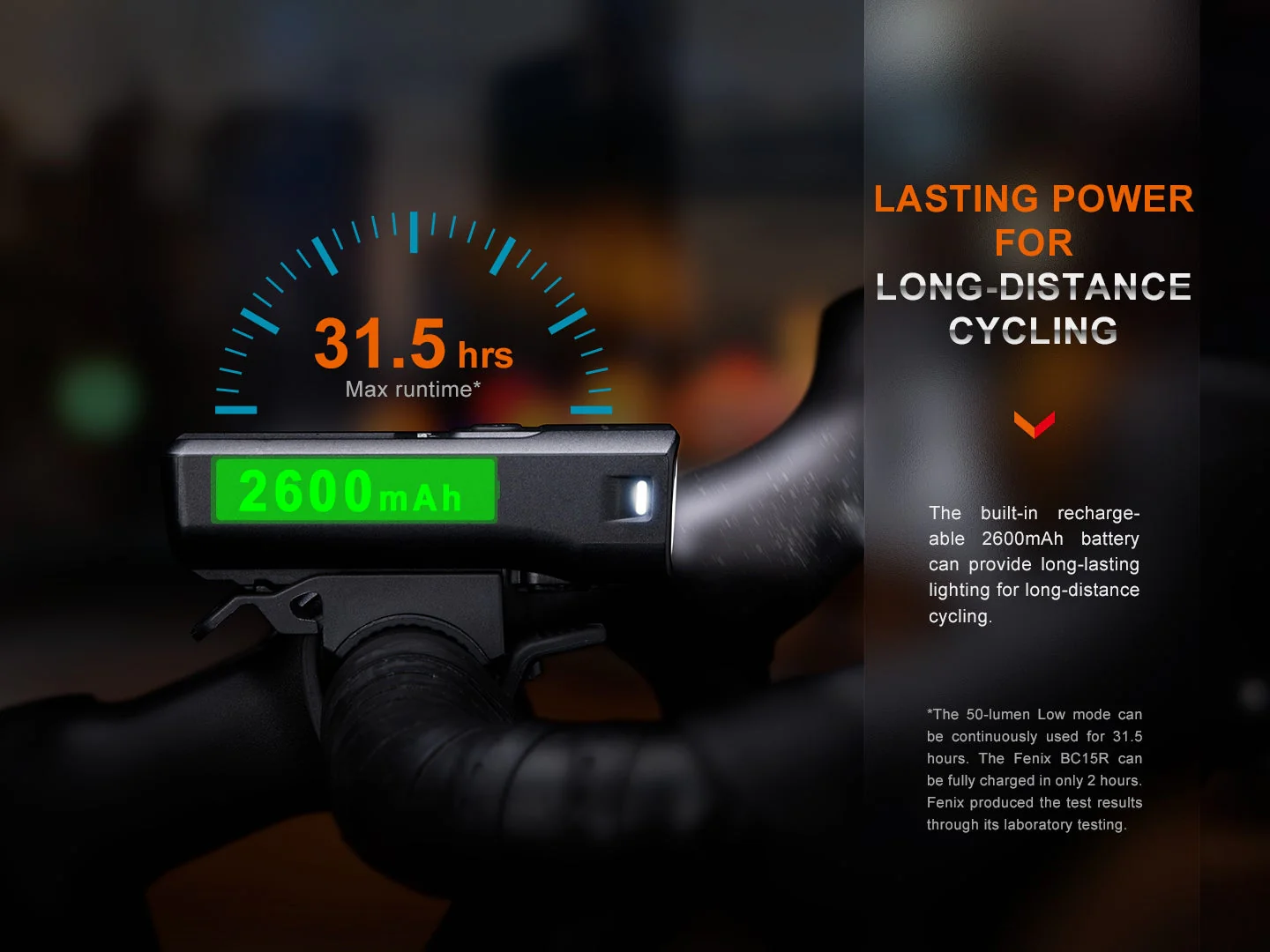 Fenix BC15R Lightweight Rechargeable Bicycle Light - Image 10